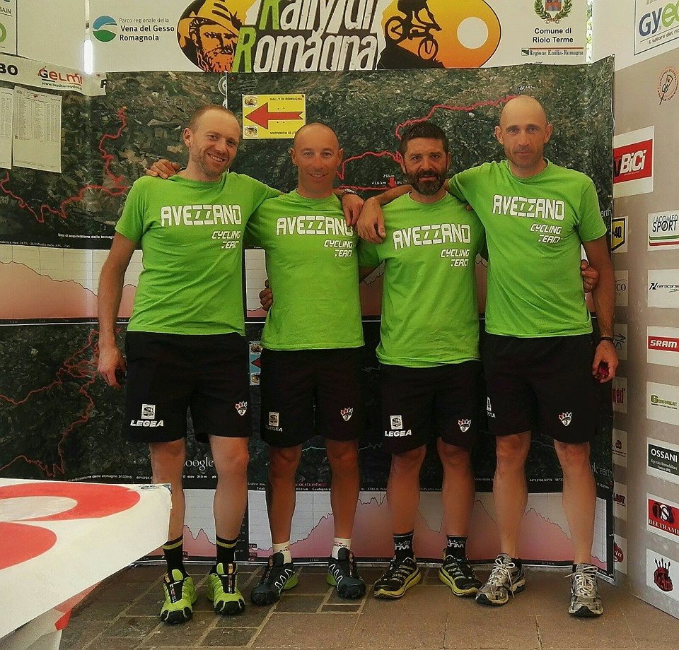 Rally di Romagna: ottimi risultati degli atleti dell'Avezzano Cycling Team