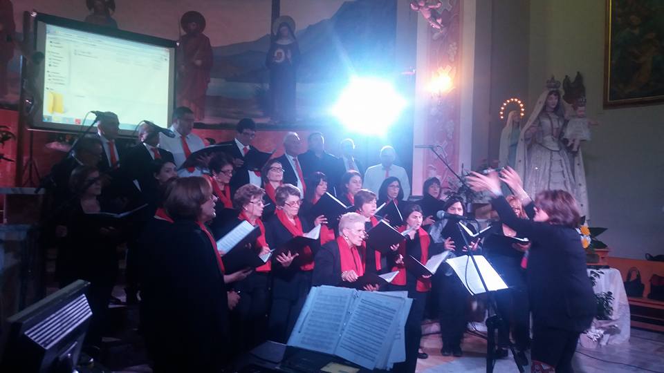 Grande successo per il coro Giuseppe Corsi” di Celano a Borgo San Pietro