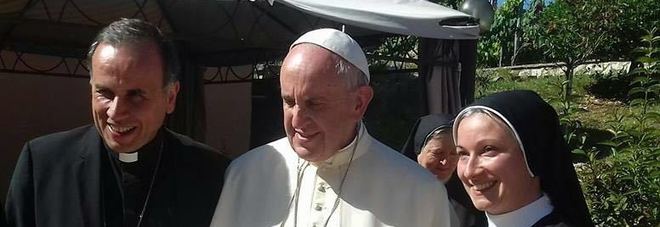 Papa Francesco visita in gran segreto il convento di Poggio Cinolfo