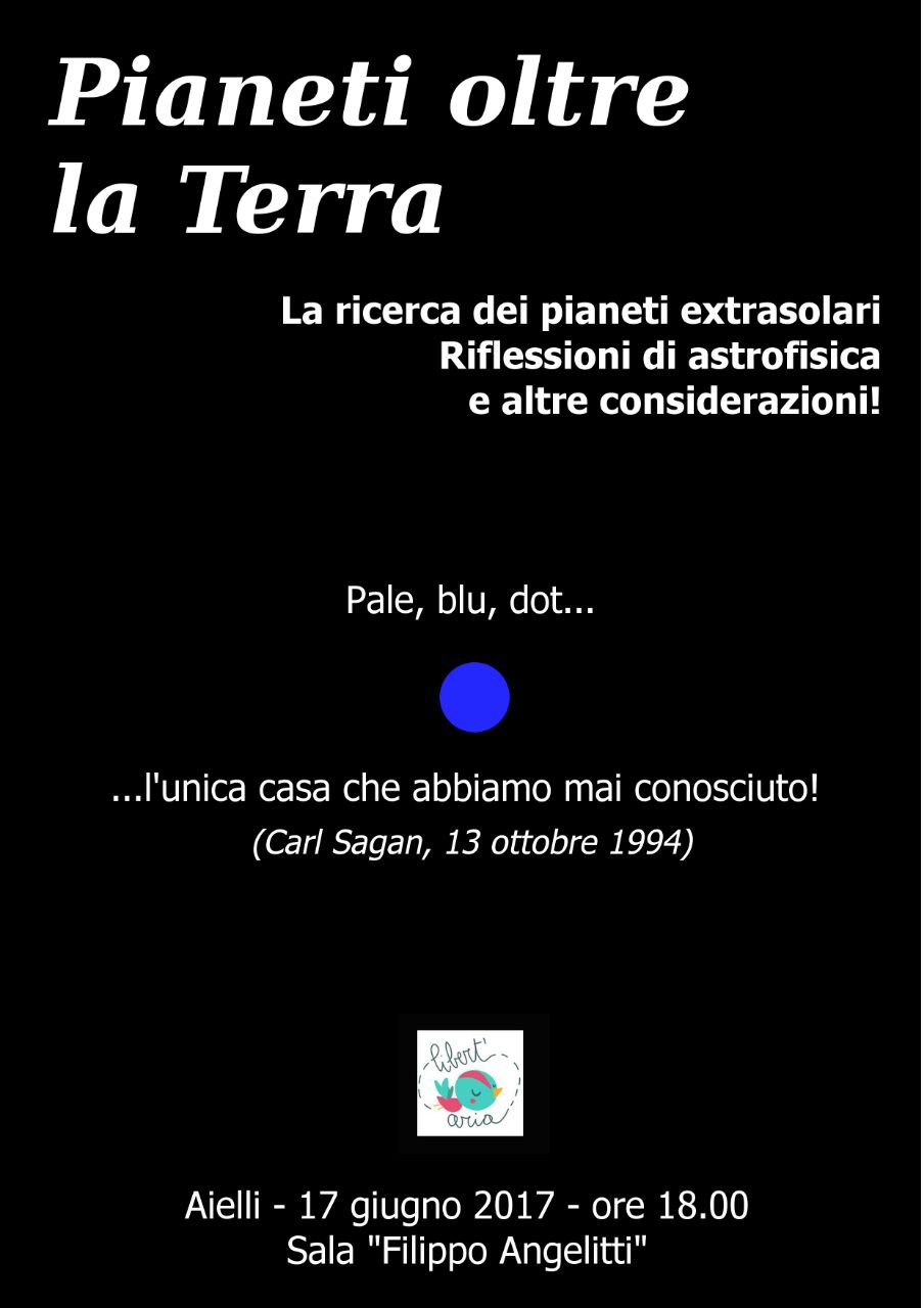 "Pianeti oltre la Terra": incontro ad Aielli con l'astronomo Paolo Maria Ruscitti