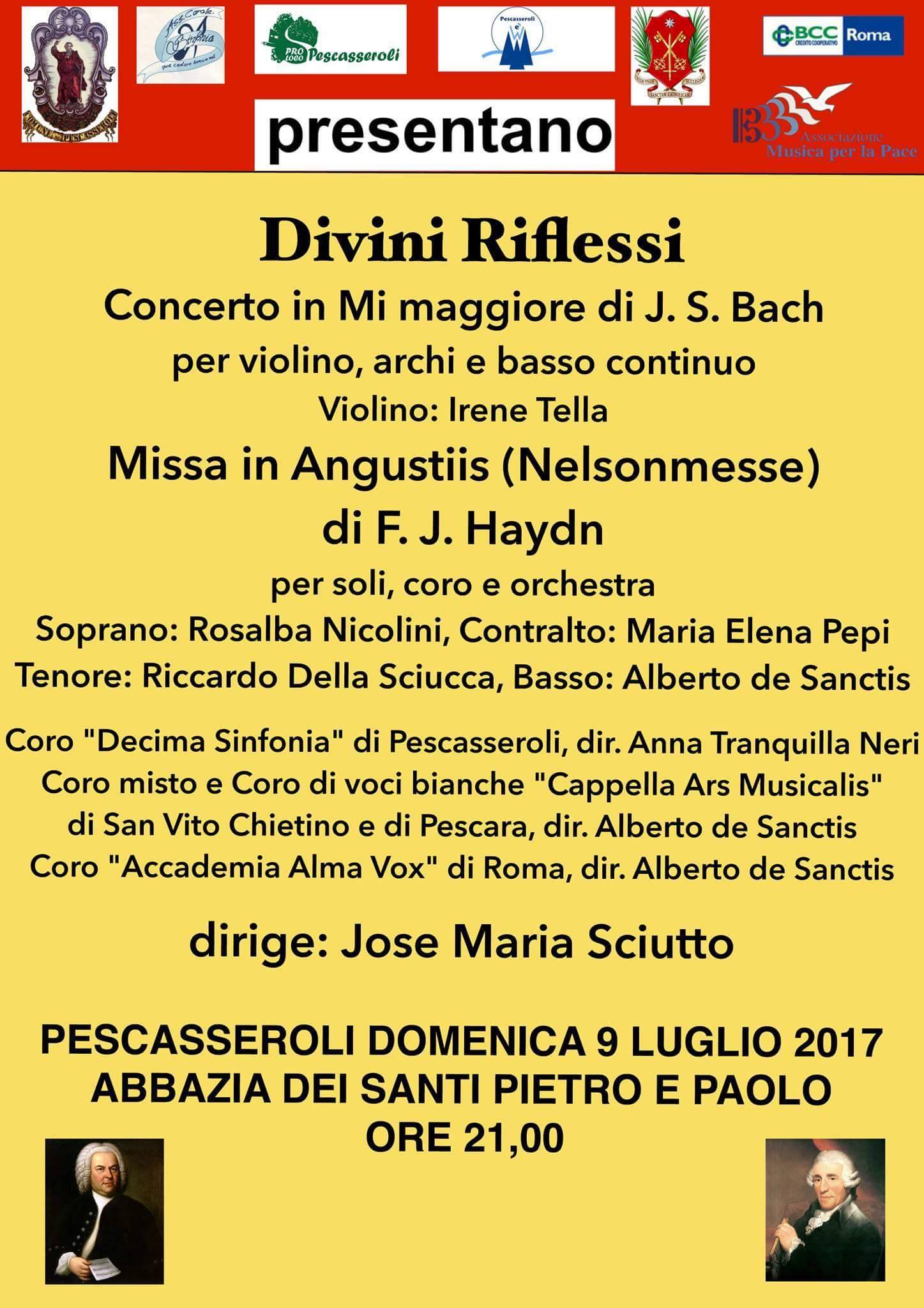 "Divini Riflessi", concerto a Pescasseroli con il Maestro Jose Maria Sciutto