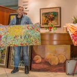 Un’estemporanea di pittura per gli anziani ospiti della “Residenza Lycia”
