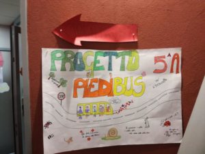 "Piedibus" un progetto interamente sviluppato dalla classe quinta A della scuola Don Bosco di Avezzano