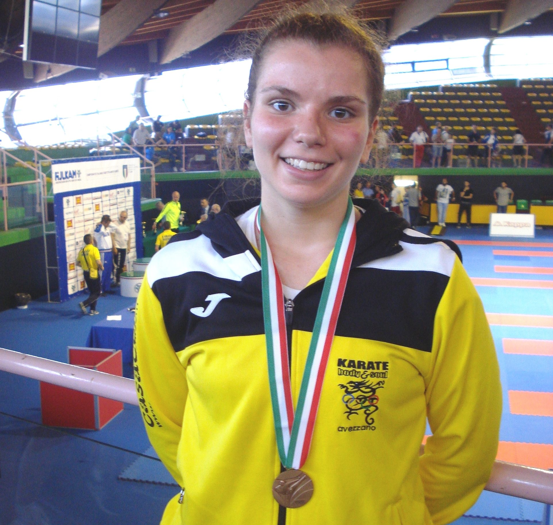 Giada Ciofani conquista la medaglia di bronzo al Campionato Italiano di karate