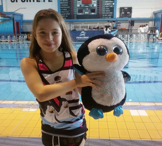 L’atleta Francesca Bove della Pinguino si qualifica ai campionati italiani di categoria