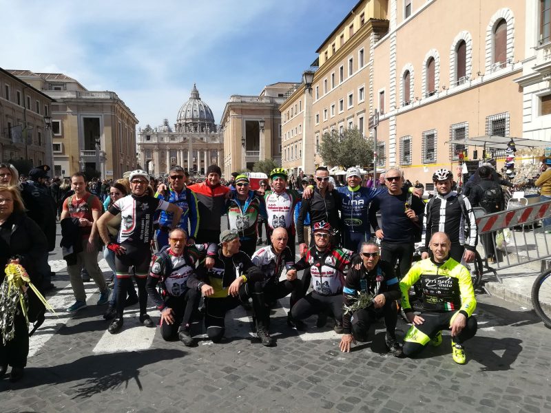 “Alla conquista di Roma” con la Vallelonga Bike