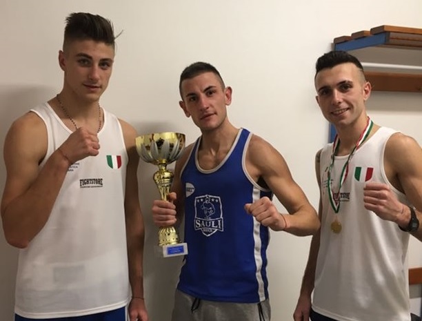 Campionati Italiani Elite: 2 ori ed un argento per l'A.S.D. Sauli Boxe