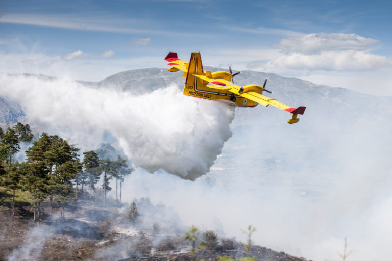 Al via la campagna estiva antincendio boschivo, la flotta nazionale potrà contare su 34 mezzi aerei