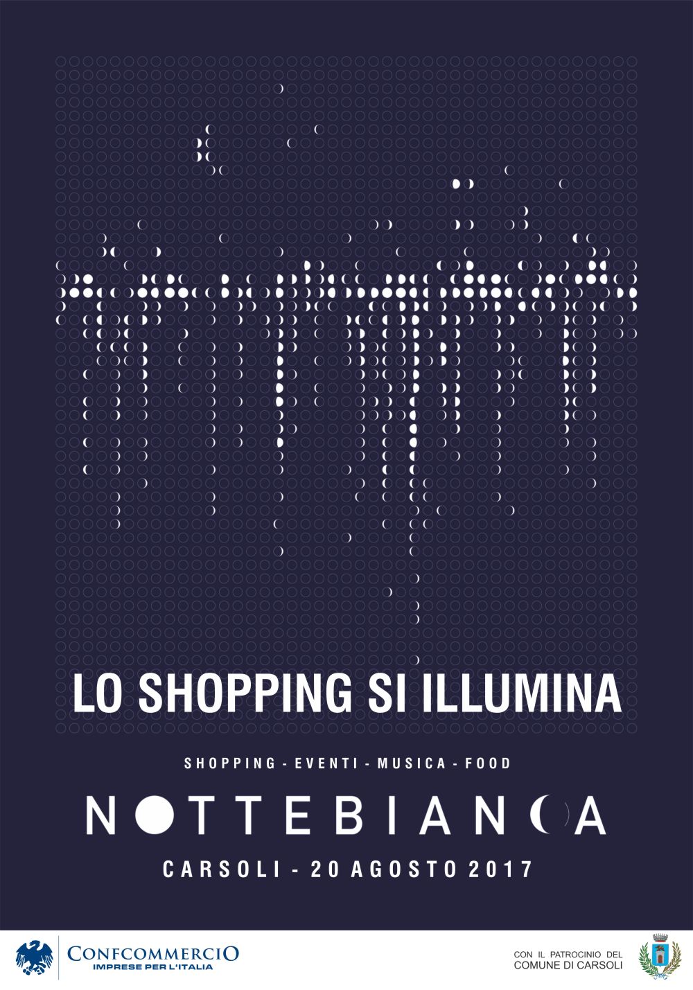 "Illuminando lo shopping": tutto pronto per la 'Notte Bianca' di Carsoli