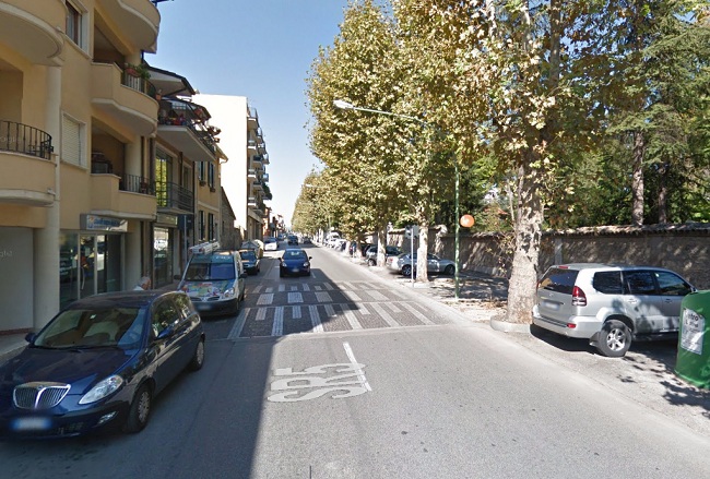 Lavori sistemazione passaggio pedonale via Roma, regolamentazione della circolazione stradale