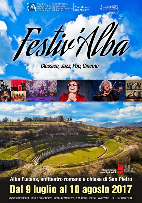 Festiv'Alba, grandi eventi di musica quest'estate ad Alba Fucens