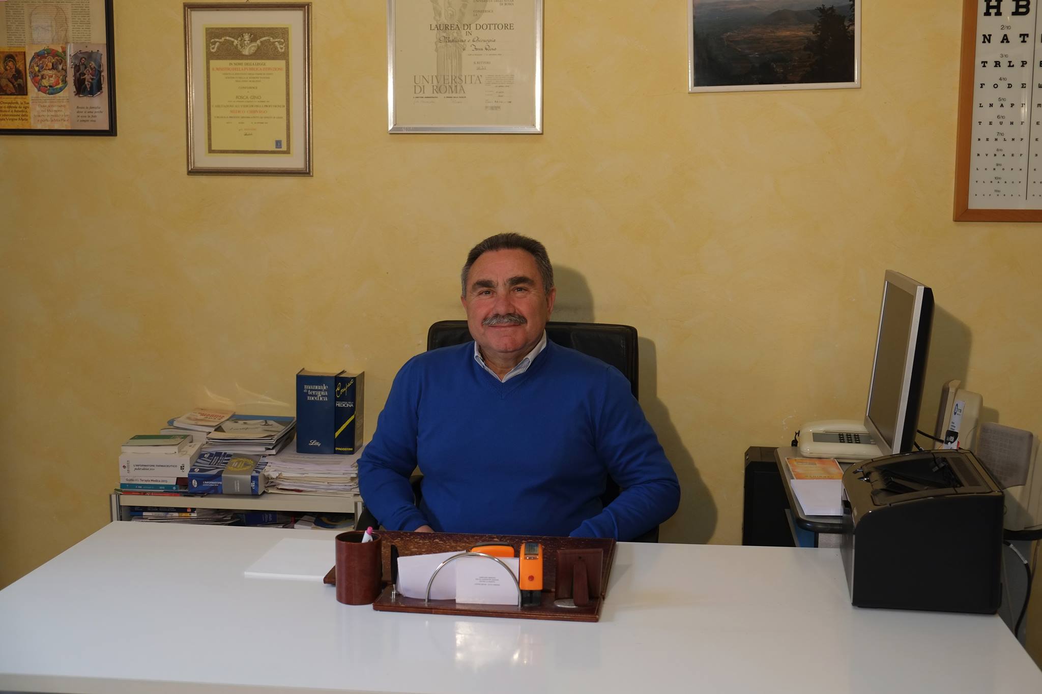 E' morto Gino Fosca, l'ex sindaco di Trasacco, noto medico condotto