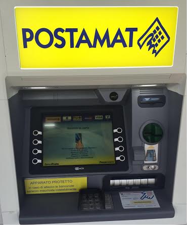 Nuovi ATM Postamat in due uffici postali di Avezzano