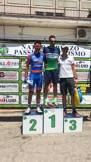 Ciclismo, il celanese Antonello Tirabassi conquista il titolo regionale Uisp