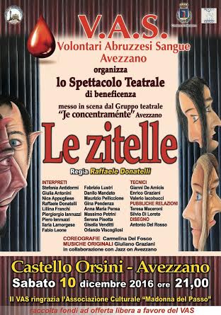 "Le Zitelle" in scena al Castello Orsini