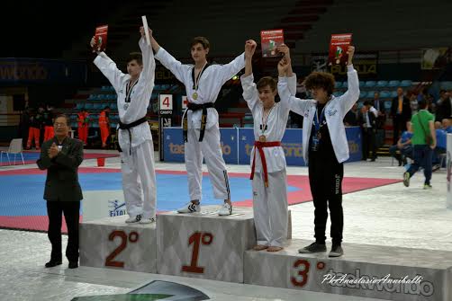 Coppa Italia di Taekwondo, al celanese Samuele Baliva la medaglia d'oro