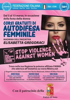 "Stop violence against women", corso di autodifesa a Trasacco