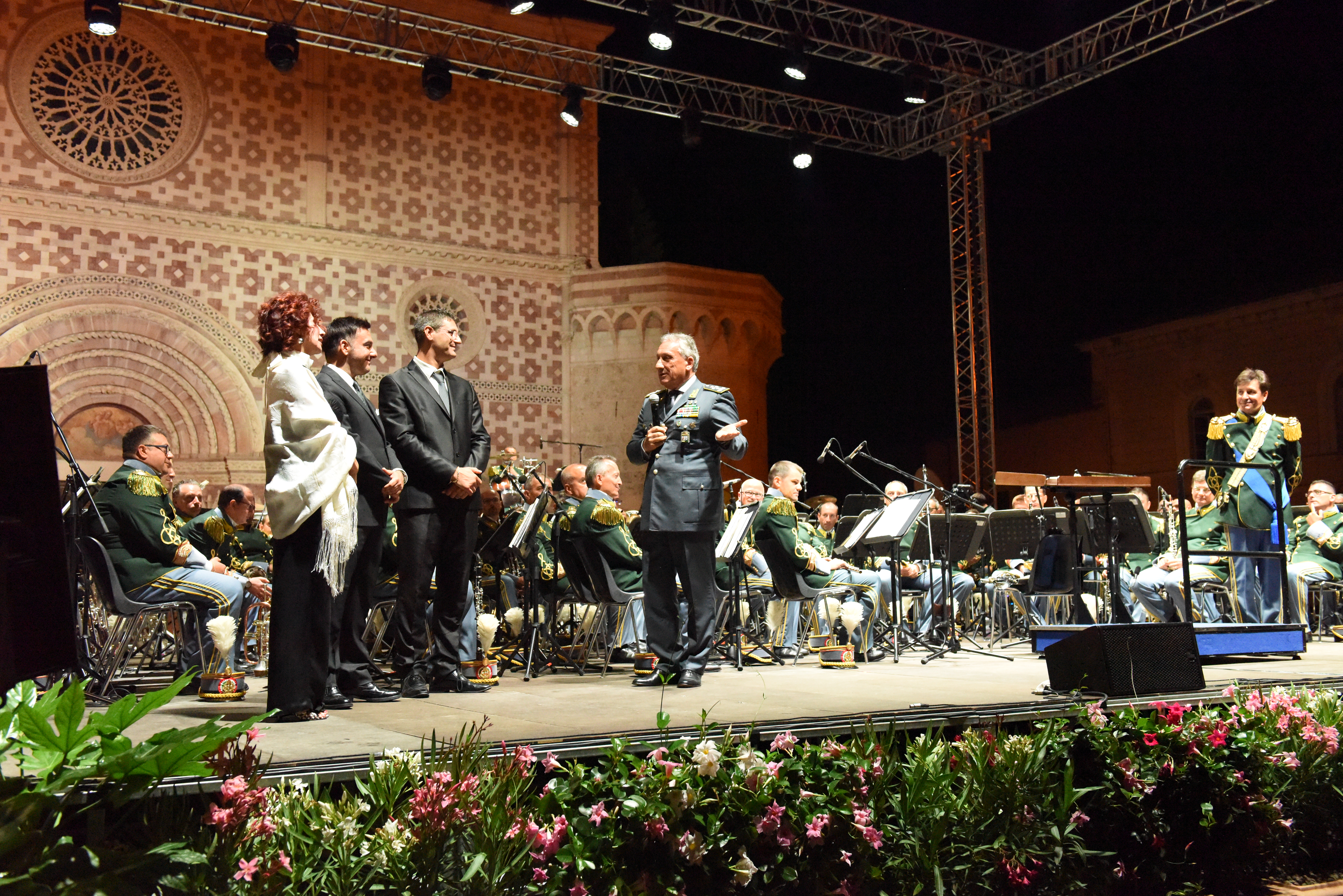 Concerto della banda musicale della Guardia di Finanza in occasione del 243° Anniversario della fondazione del Corpo