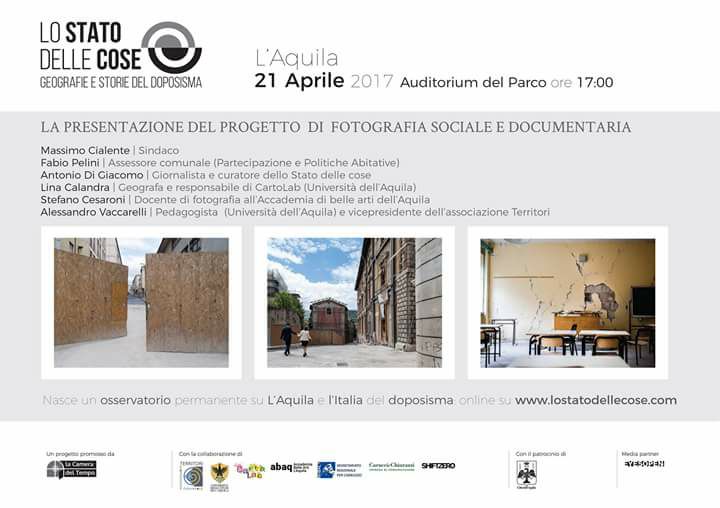 "Lo stato delle cose", un progetto di fotografia sociale e documentaria per raccontare l'Aquila e l'Italia del doposisma