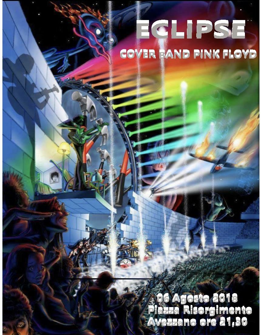 Cover band dei Pink Floyd in concerto ad Avezzano