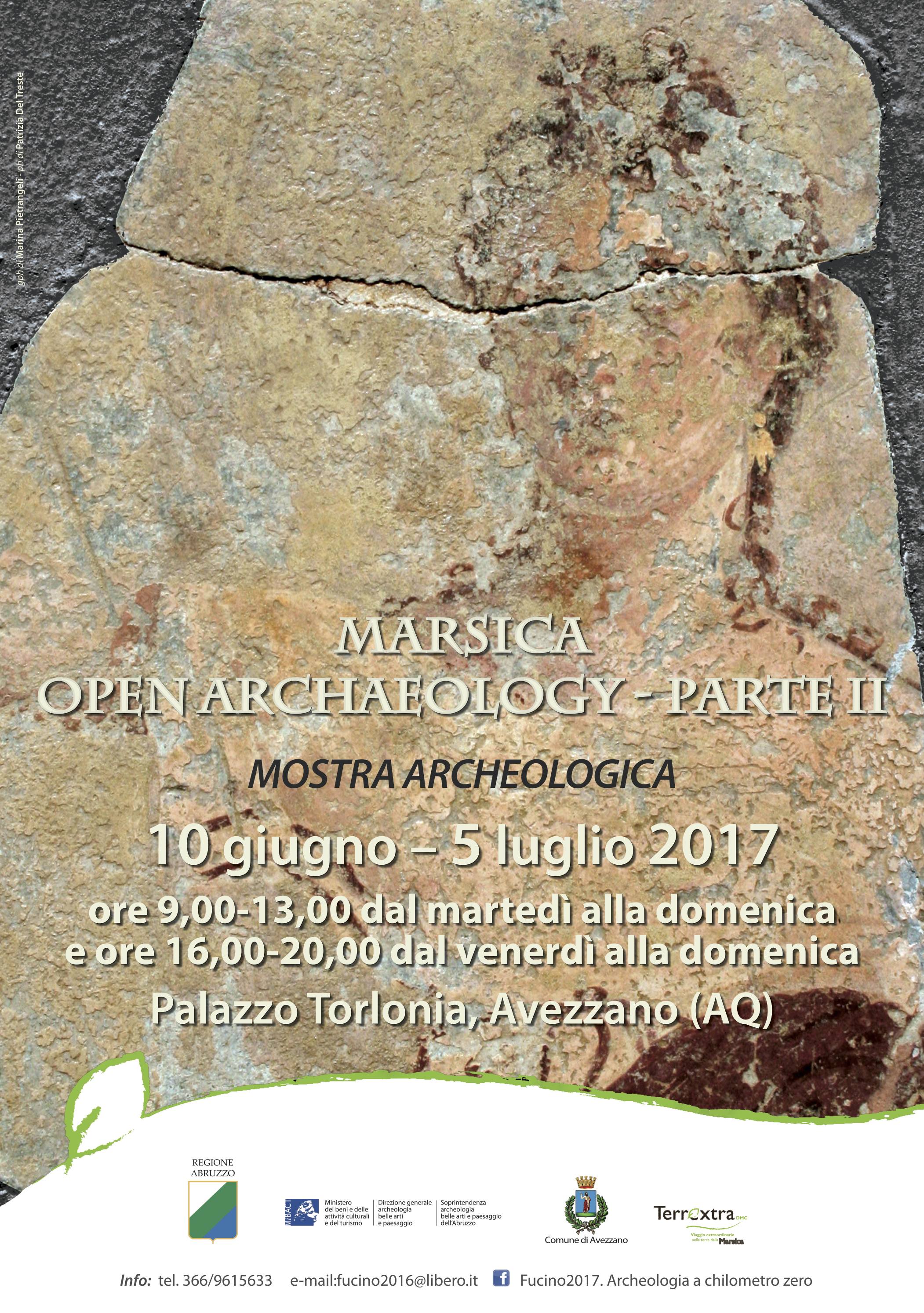 Prorogata la mostra “Marsica. Open Archaeology - Parte II”