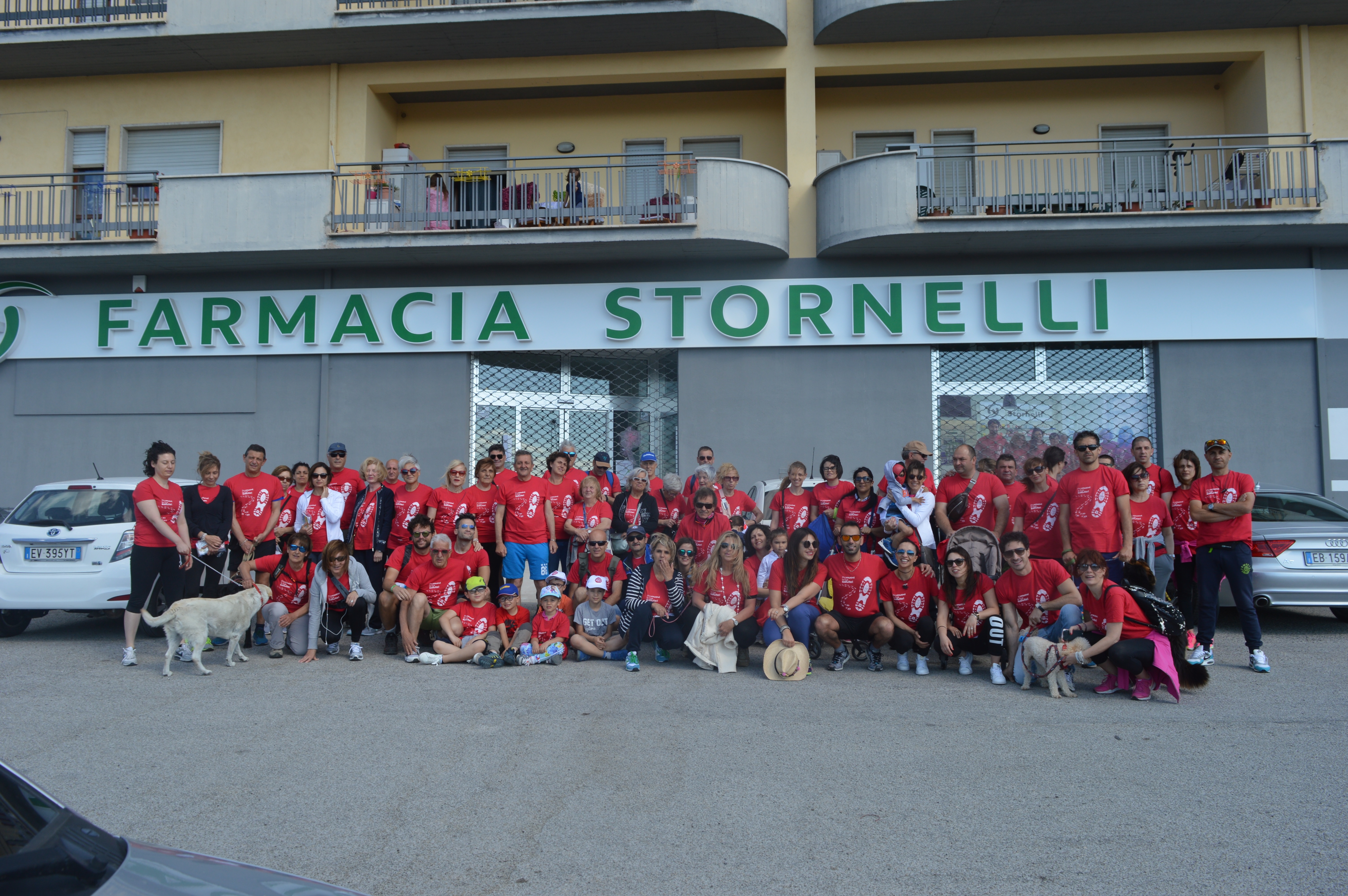 Grande successo per la Passeggiata della Salute organizzata dalla Farmacia Stornelli