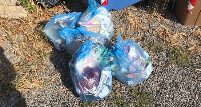 Negoziante di Avezzano abbandona rifiuti, denunciato