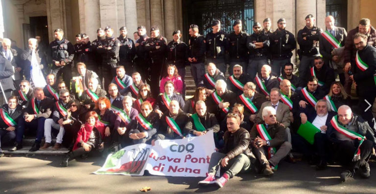 sindaci protesta roma