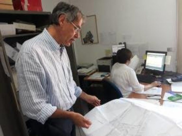 L'architetto Mauro Mariani