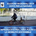Il WWF Abruzzo lancia una campagna social per portare l’ambiente nella competizione elettorale