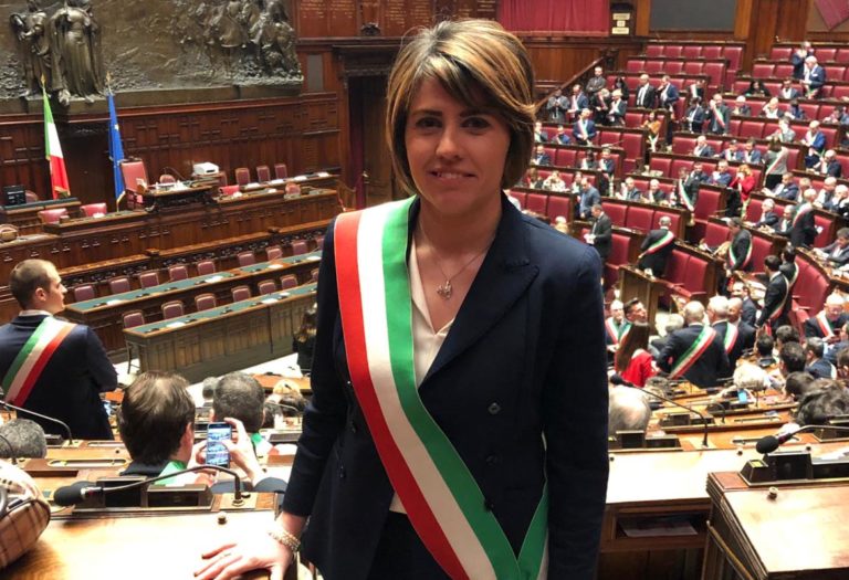 Il Presidente del Consiglio comunale Lisa Carusi in Parlamento