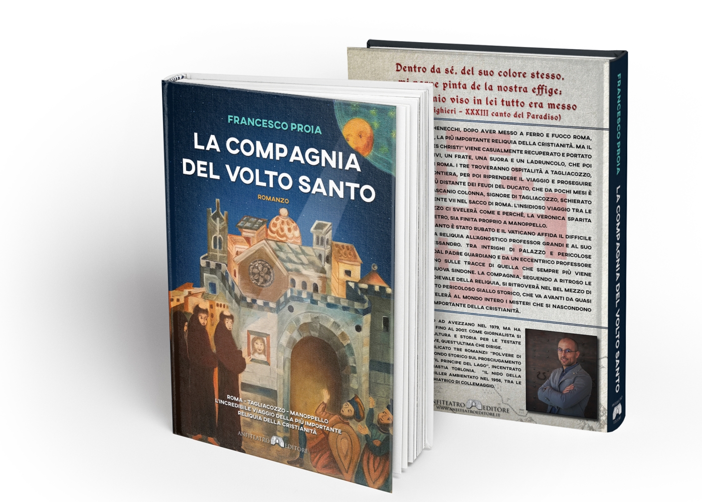 Presentazione dell'ultimo libro dello scrittore e giornalista Francesco Proia a Manoppello