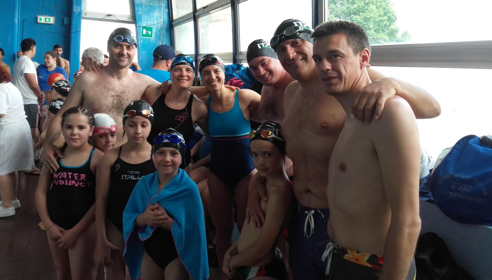 Gli atleti del Centro Italia Nuoto sul podio ai campionati nazionali di nuoto