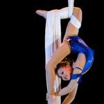 Le giovani atlete avezzanesi del gruppo DaMa Circus al Concorso Internazionale di danza aerea