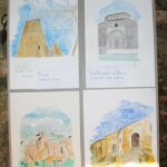 Mostra di quadri di orante ventura nel castello Piccolomini di Ortucchio