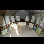 Mostra di quadri di orante ventura nel castello Piccolomini di Ortucchio
