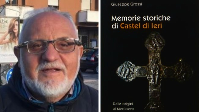 Memorie storiche di Castel di Ieri. Giuseppe Grossi presenta il suo nuovo libro