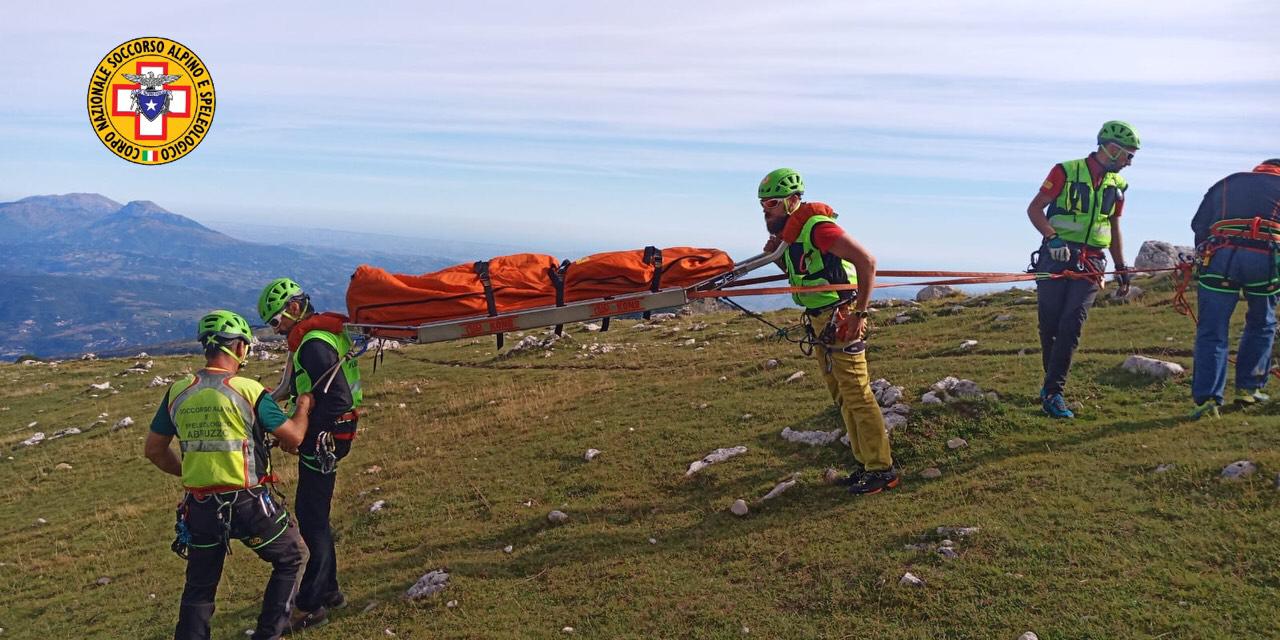 Prosegue l’attività di formazione continua dei tecnici del Corpo Nazionale Soccorso Alpino e Speleologico Abruzzo