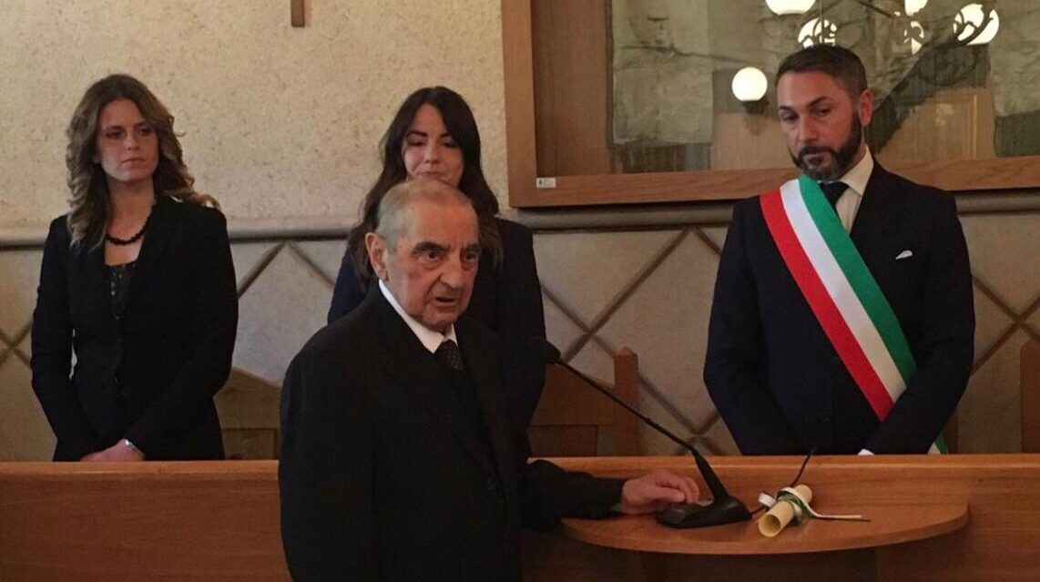 Si è spento Angelo Paoluzzi, giornalista e cittadino onorario di Tagliacozzo