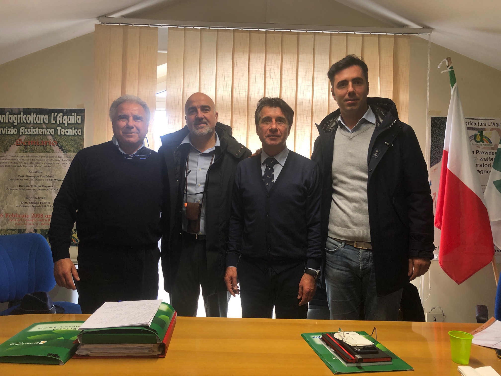 Confagricoltura L’Aquila: Fabrizio Lobene confermato Presidente. Fabio Spinosa Pingue e Claudio Scipioni Vice