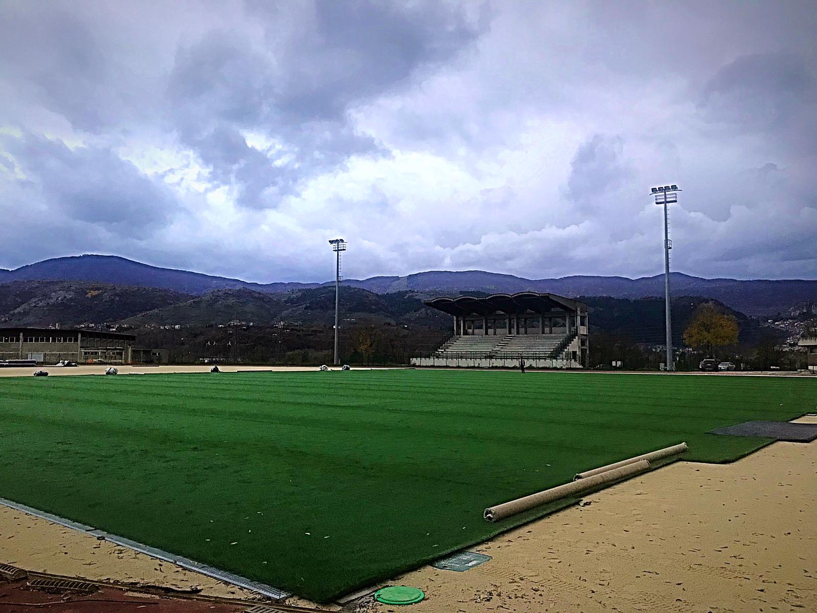 Quasi ultimati i lavori allo stadio "Luca Poggi" di Tagliacozzo, steso il manto d'erba sintetica. All'inizio dell'anno l'inaugurazione