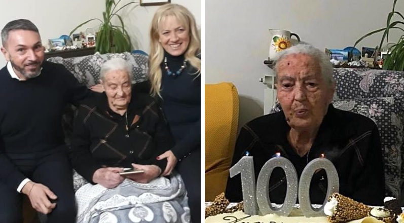 Nonna Carmela di Tagliacozzo compie 100 anni