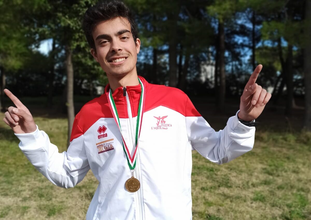 L'atleta avezzanese Roberto Di Stefano è il nuovo campione regionale di cross nella categoria juniores