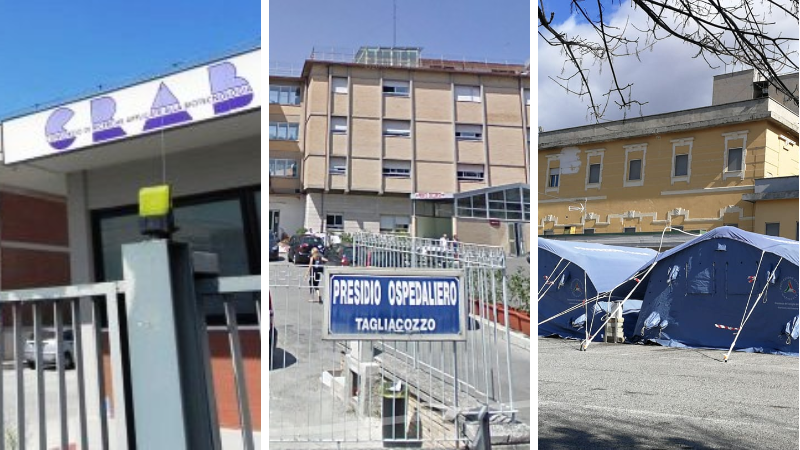 Cambise scrive a D'Alfonso "Adeguamento CRUA di Avezzano e riapertura degli ospedali di Tagliacozzo e Pescina"