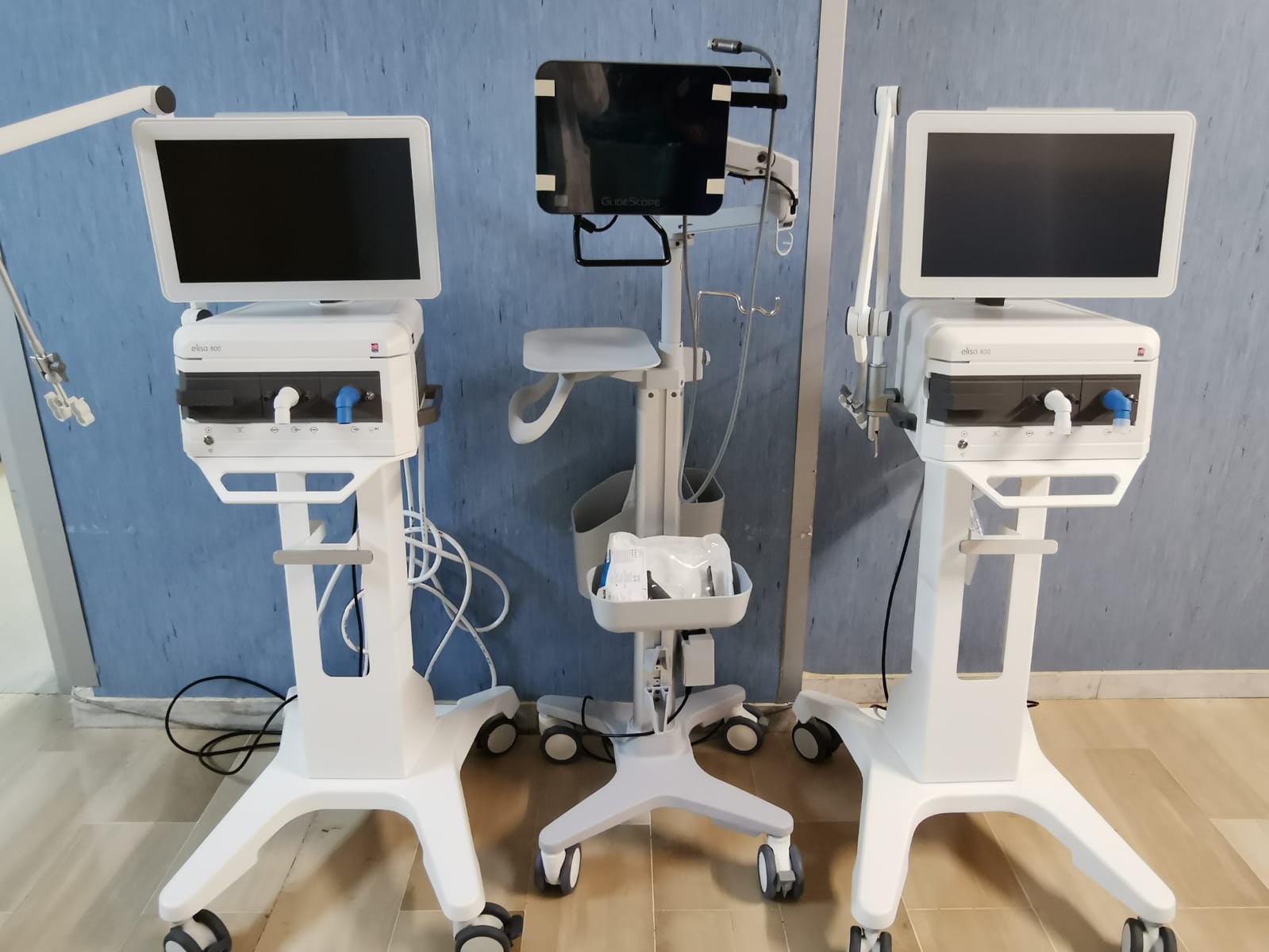 La Saes dona 2 ventilatori e un video laringoscopio al reparto di rianimazione dell'Ospedale di Avezzano