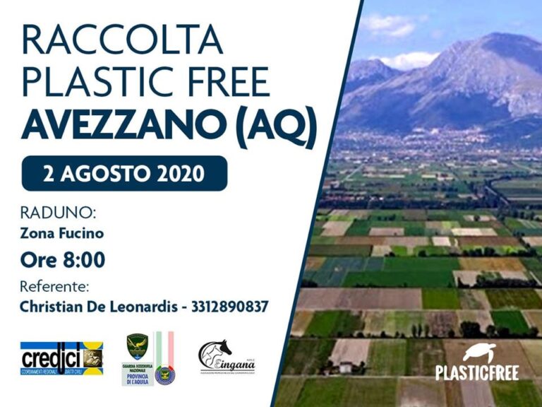 Giornata ecologica Plastic Free Avezzano