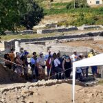 Grande partecipazione alla visita dei cantieri di scavo ad Alba Fucens. Diverse le scoperte