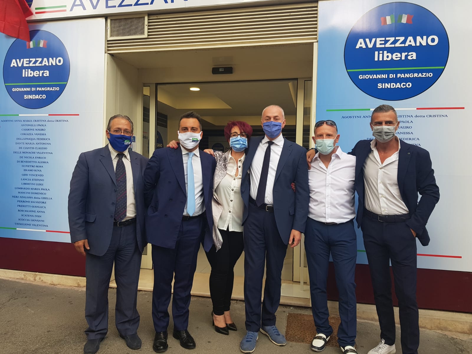 Inaugurate le sedi elettorali della lista "Avezzano Libera" e del candidato consigliere Fabrizio Ridolfi