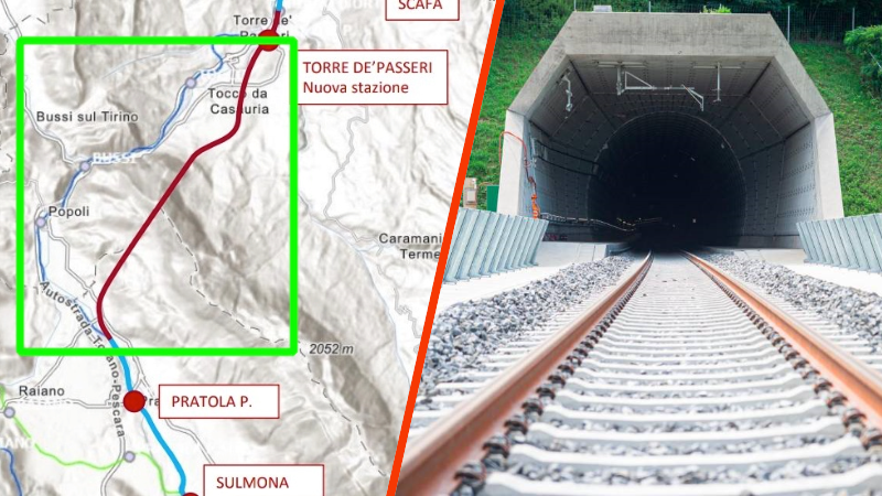 Il Forum H2O contro le Ferrovie dello Stato «RFI vuole bucare il Morrone con una galleria di 13 Km. È un attacco all’acqua potabile di Pescara e Chieti, una follia!»