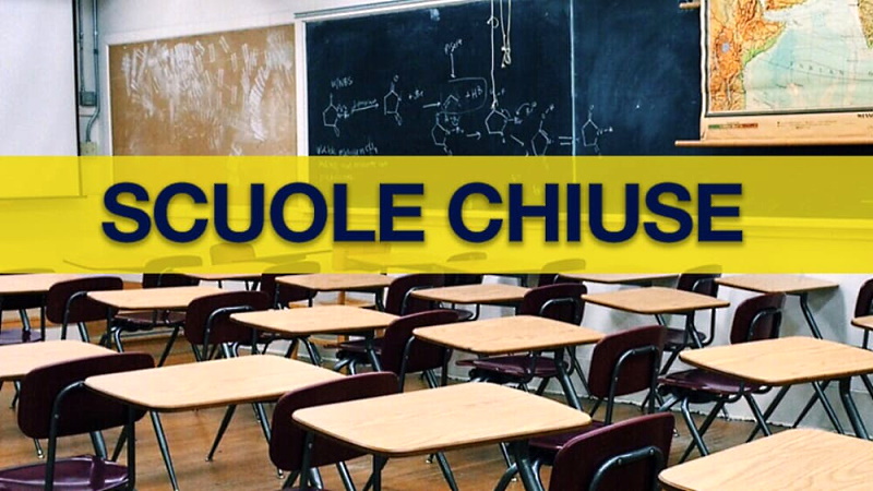 Covid: scuola d'infanzia e scuola primaria di Cerchio chiuse fino al 24 febbraio
